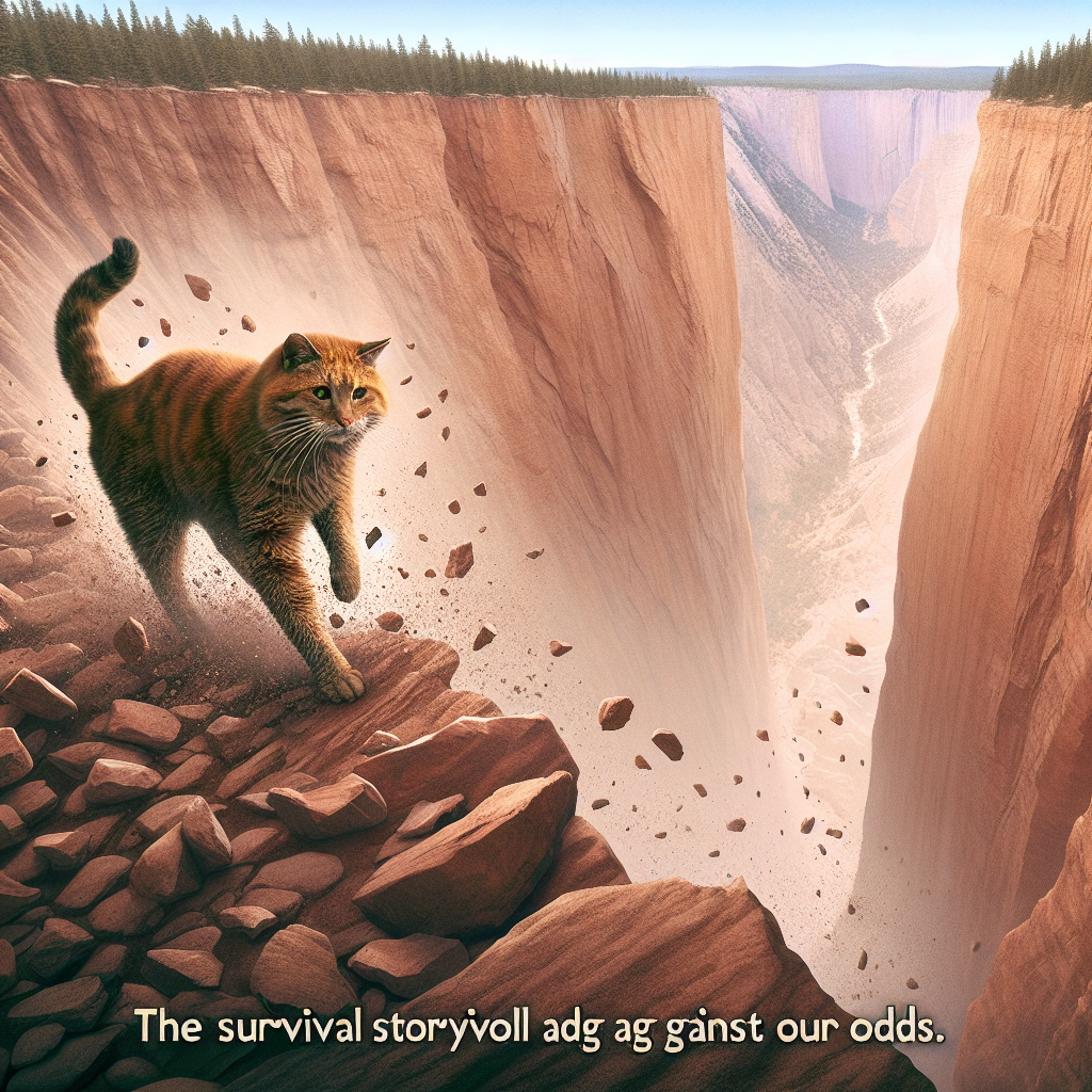 Cat Miraculously Survives 115-Meter Fall in US Canyon National Park Tragedy
