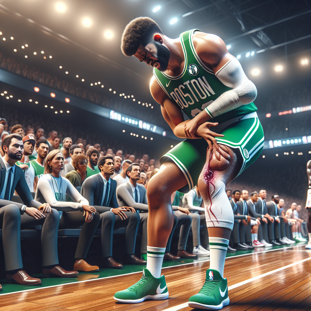 Celtics' Tatum Injured in Game 4 Playoff Loss to Knicks