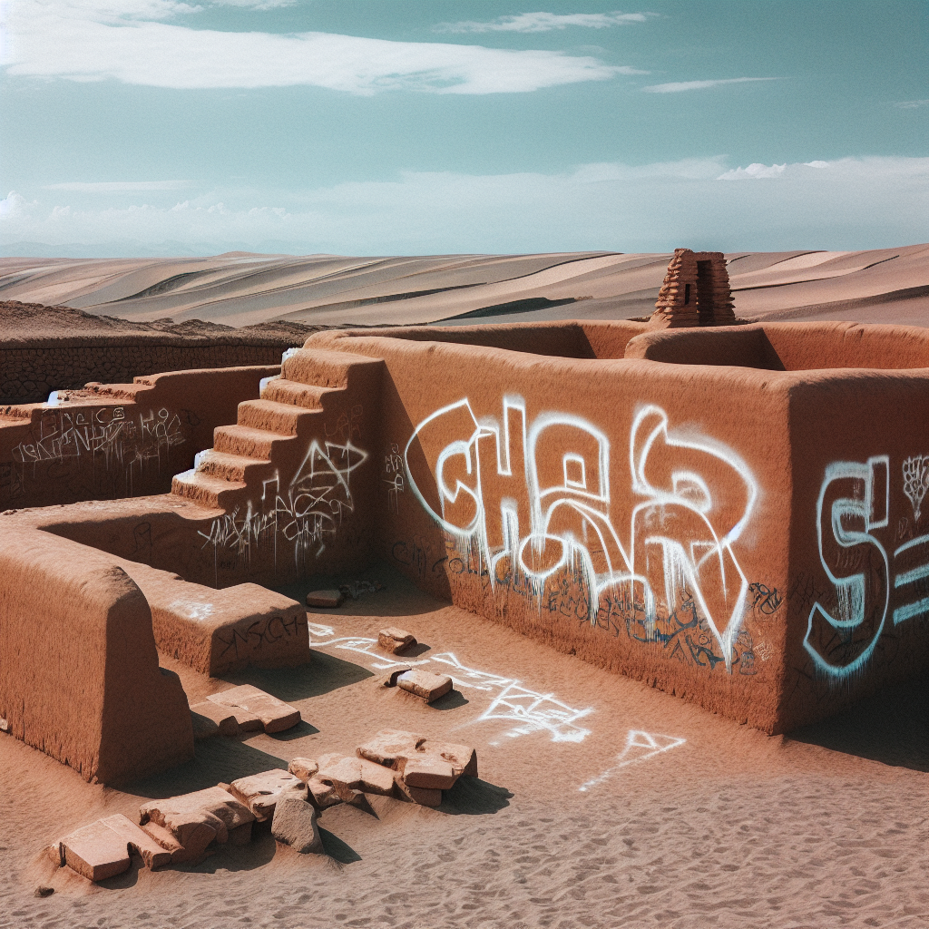 Chan Chan, Peru's UNESCO Site, Vandalized with Graffiti
