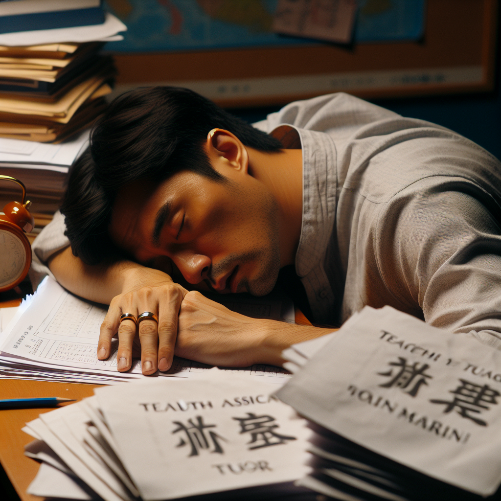 Chinese Tutor Overwhelmed by Work Stress Passes Away Just Before Wedding