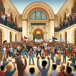 Columbia University Suspends Over 65 Students After Pro-Palestinian Library Protest