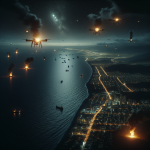 Complete Power Outage in Port Sudan Following Drone Attacks and Fire