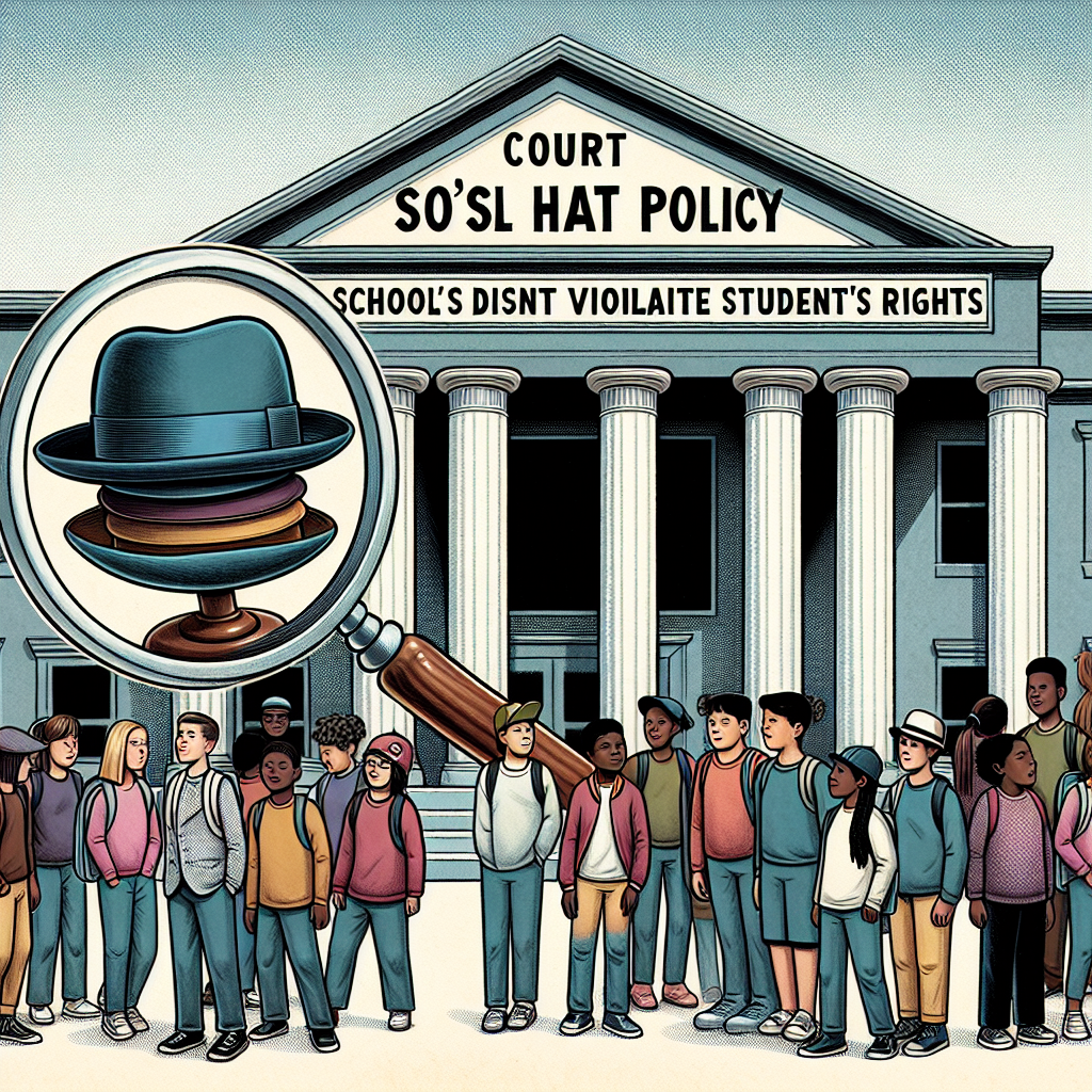 Court Rules Michigan School's Hat Policy Did Not Violate Student's Rights