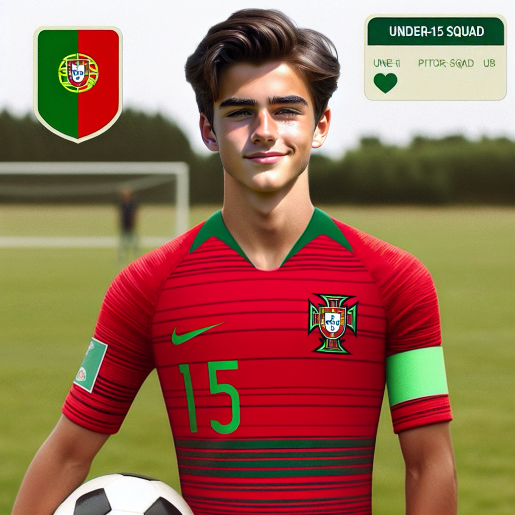 Cristiano Ronaldo's Eldest Son Joins Portugal Under-15 Squad