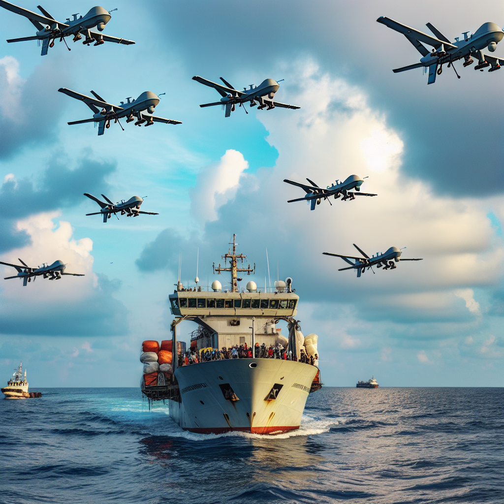 Drones Target 'Freedom Flotilla' Gaza Aid Vessel in International Waters