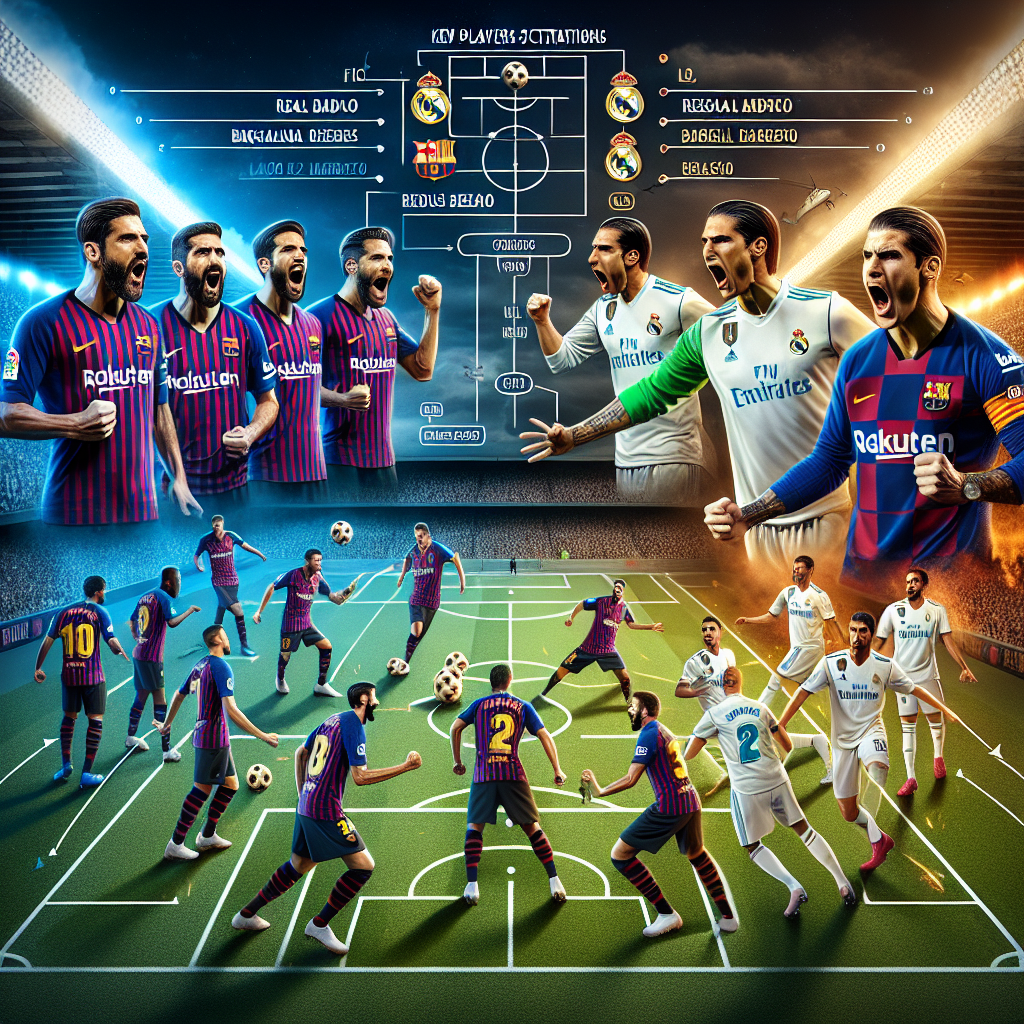 El Clasico Showdown: Barcelona vs Real Madrid - Team News and Coverage Guide