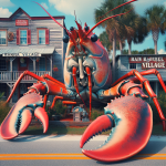 Experience Old Florida Charm and Snap a Pic with a Giant Lobster at Rain Barrel Village