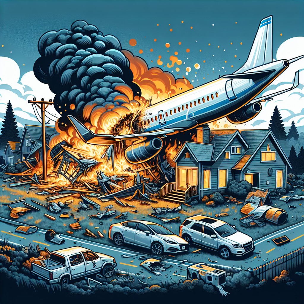 Fatal Plane Crash in California Causes Property Damage