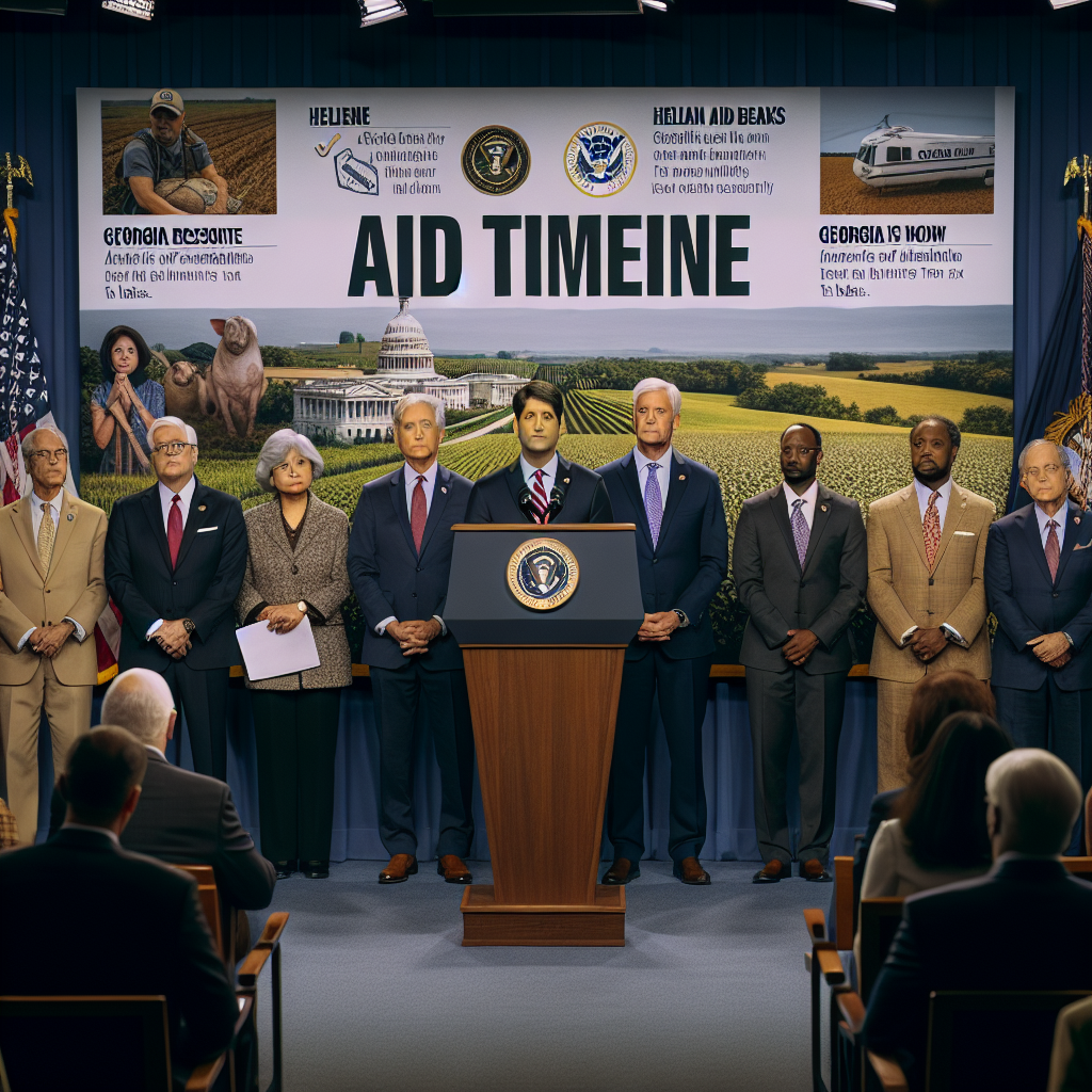 Federal Officials Announce Helene Aid Timeline for Farmers Amid Georgia's New Tax Breaks