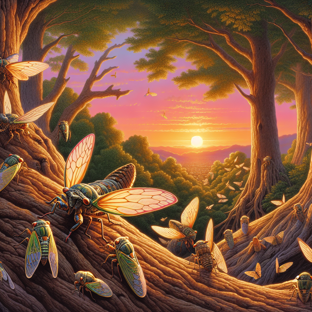 "Historic Emergence: Cicada Brood XIV Returns After 17 Years"