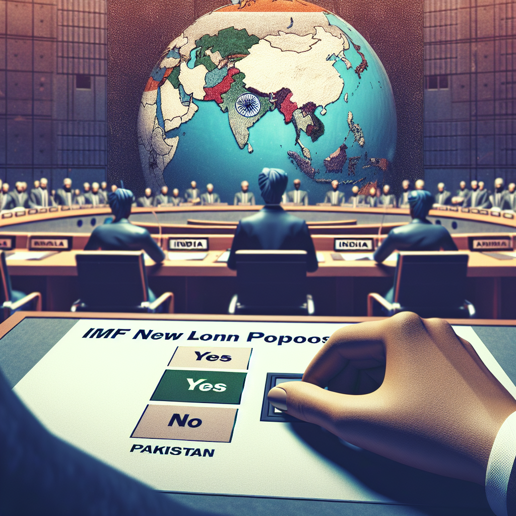 India Abstains from Voting on IMF's New Loan Proposal for Pakistan