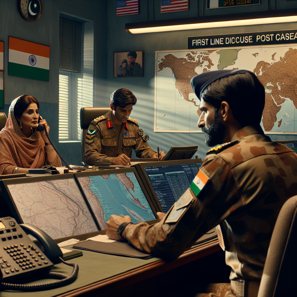 India and Pakistan Military Officers Hold First Hotline Discussion Post-Ceasefire