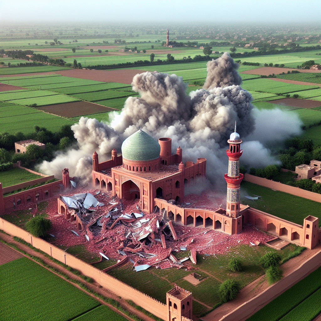 Indian Missile Strike Causes Significant Damage to Mosque Complex in Pakistani Punjab