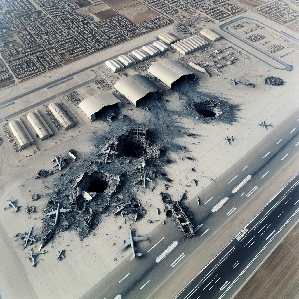 India's Strikes: Satellite Images Reveal Destroyed Hangars and Runway Craters