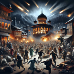 Intense Bombardment Forces Mass Exodus in Kashmir Night