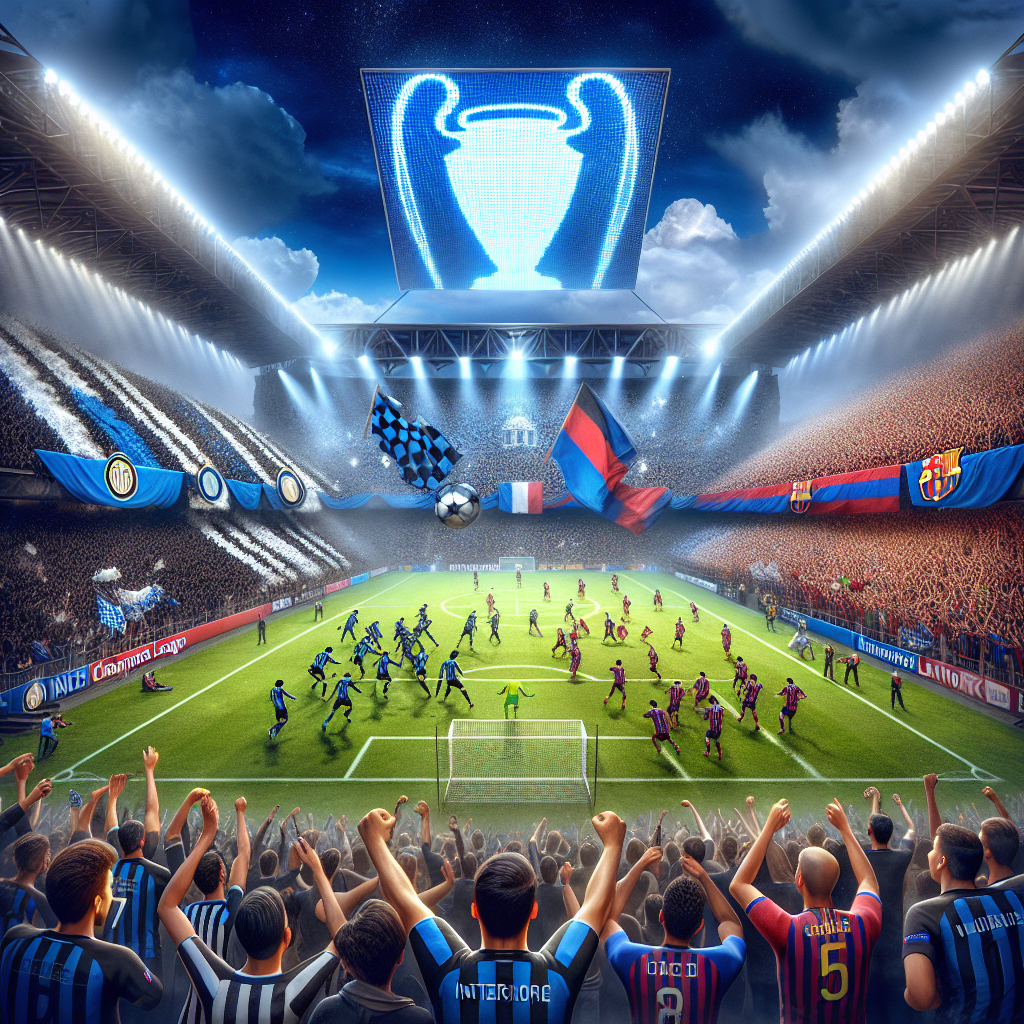 Inter Matches Champions League Semifinal Record in Victory Over Barcelona