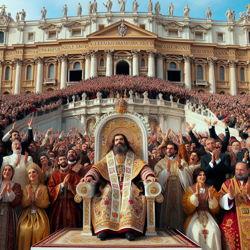 "Leo XIV Enthroned as New Pope Amid Vatican Cheers"