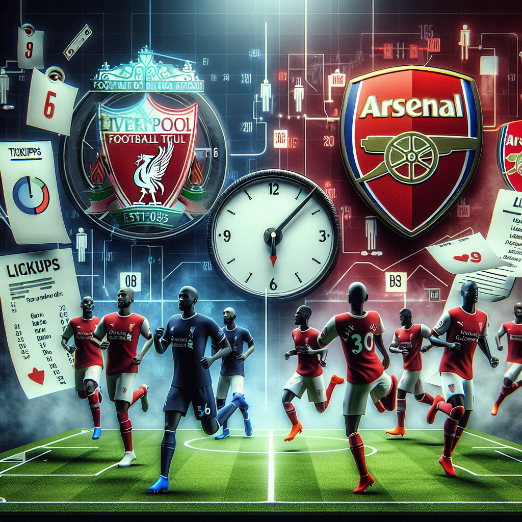 Liverpool vs Arsenal: Premier League Showdown - Kickoff Time, Team Updates, and Lineups