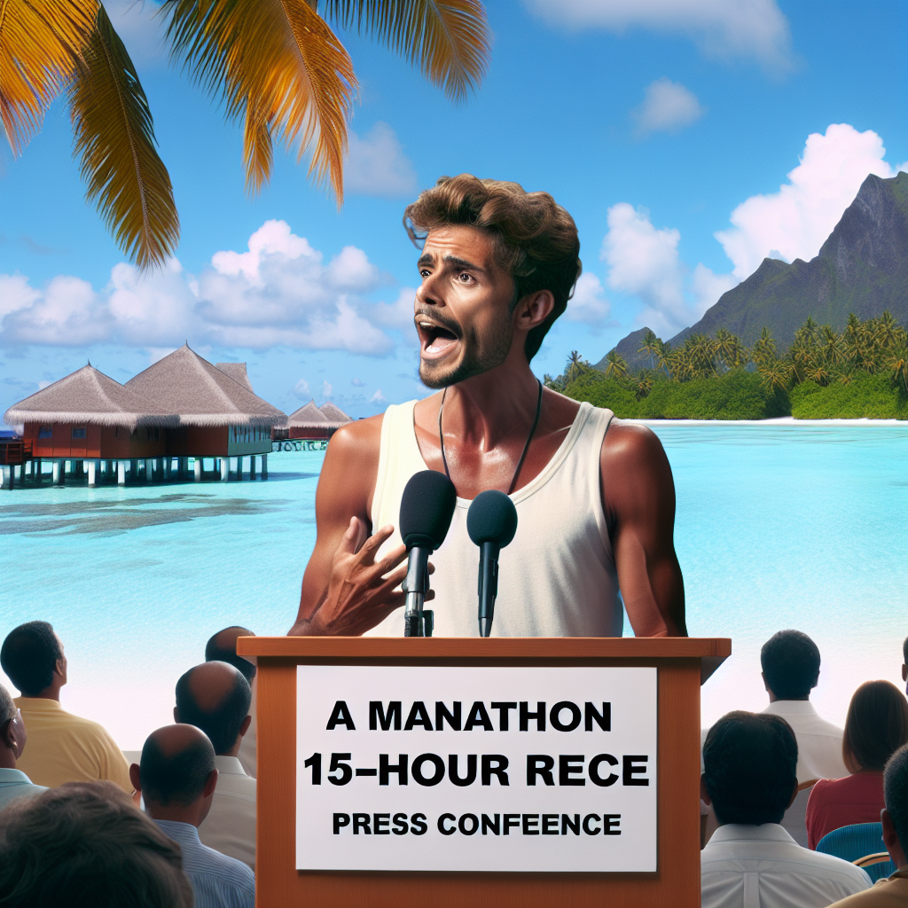 Maldives President Mohamed Muizzu Sets Record with Marathon 15-Hour Press Conference