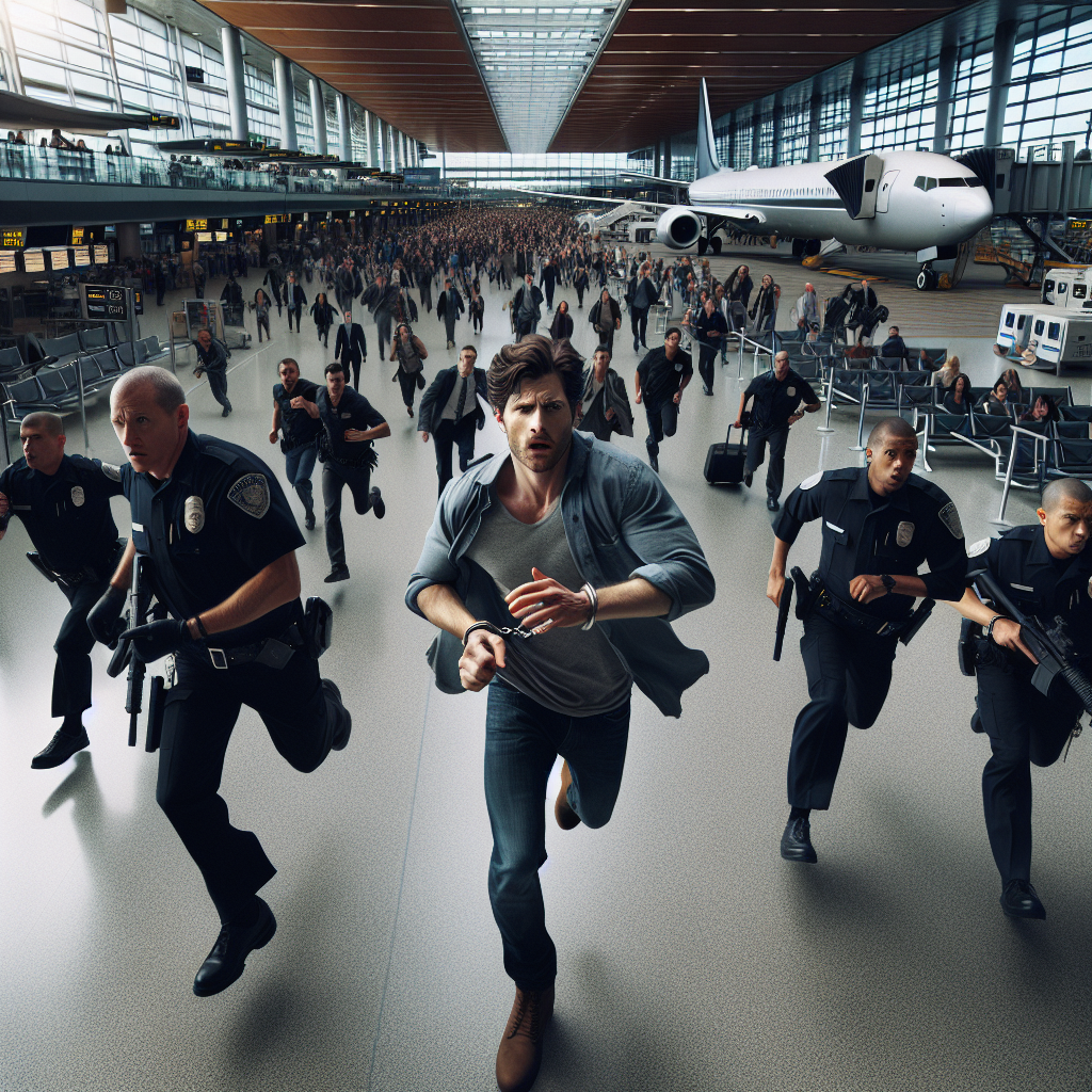 Manhunt Underway for Handcuffed Fugitive Who Escaped Seattle Airport