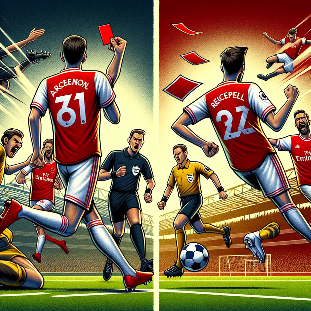 Merino Scores and Sees Red in Arsenal's 2-2 Comeback at Liverpool