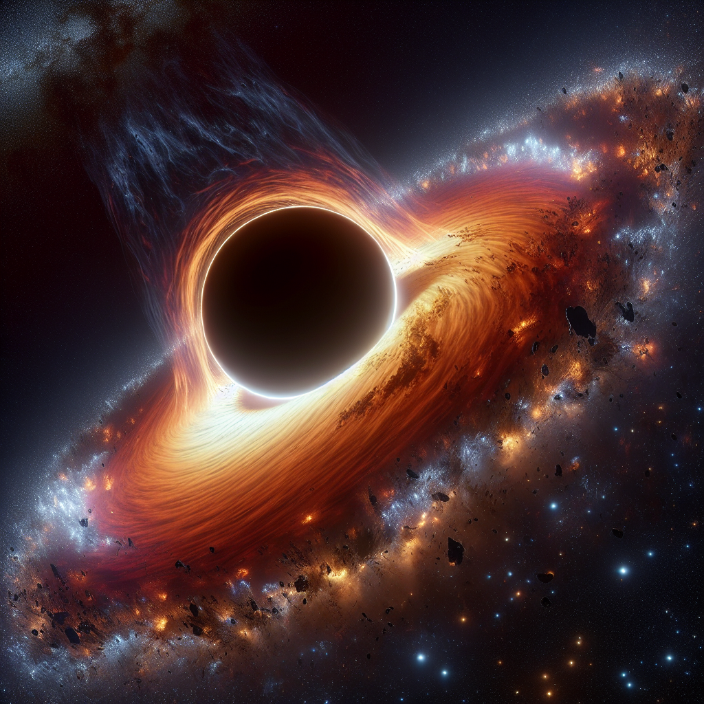 NASA Unveils Image of Black Hole Devouring Star 600 Million Light-Years Away