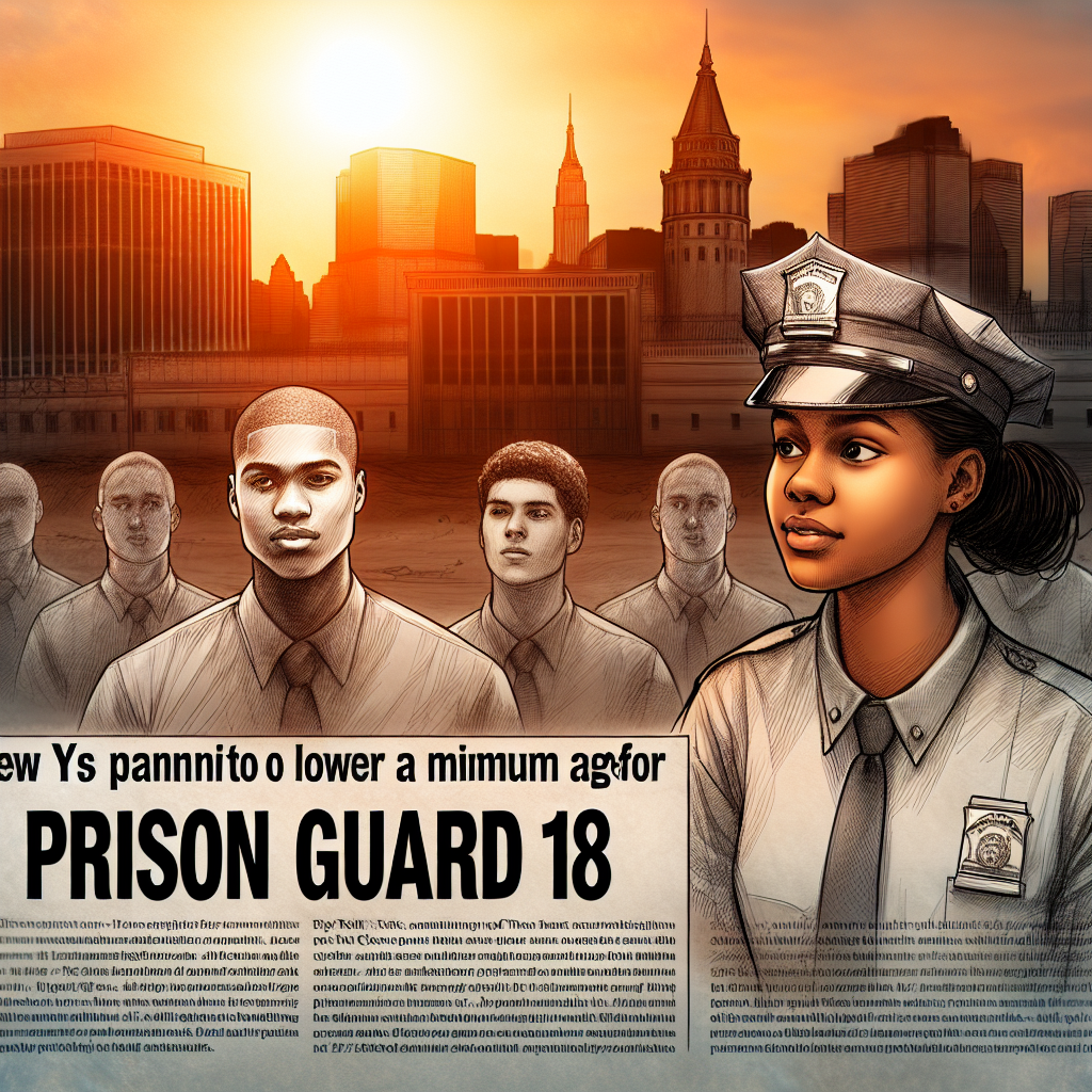 New York to Reduce Minimum Age for Prison Guards to 18 Due to Staffing Shortage