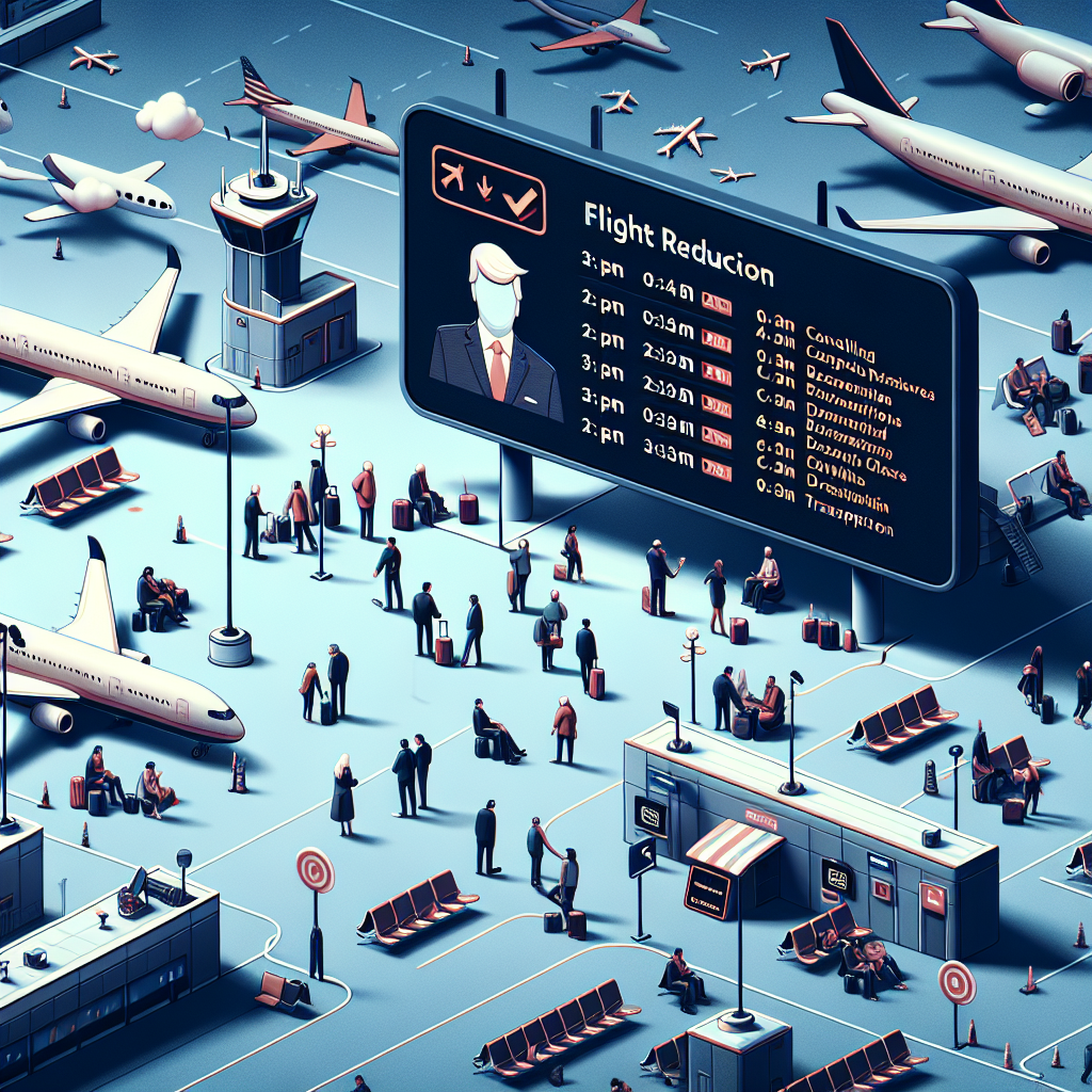 Newark Airport Faces More Disruptions Amid Flight Reduction Discussions by Trump's Transportation Secretary