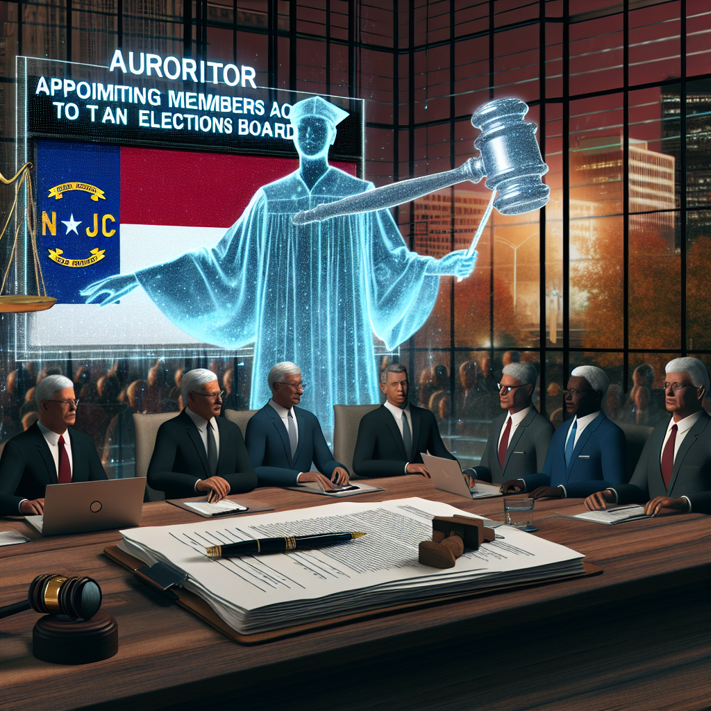 North Carolina Auditor Appoints Elections Board Members Amid Ongoing Legal Appeal