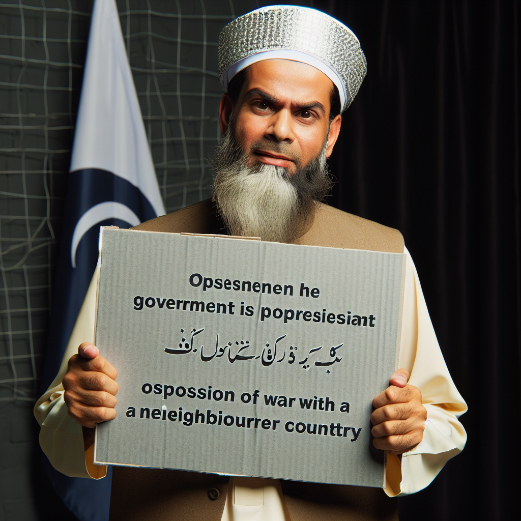 Pakistani Cleric Criticizes Government as "Tyrannical" and Opposes War with India