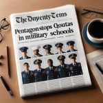 Pentagon Halts DEI Quotas in Military Academies