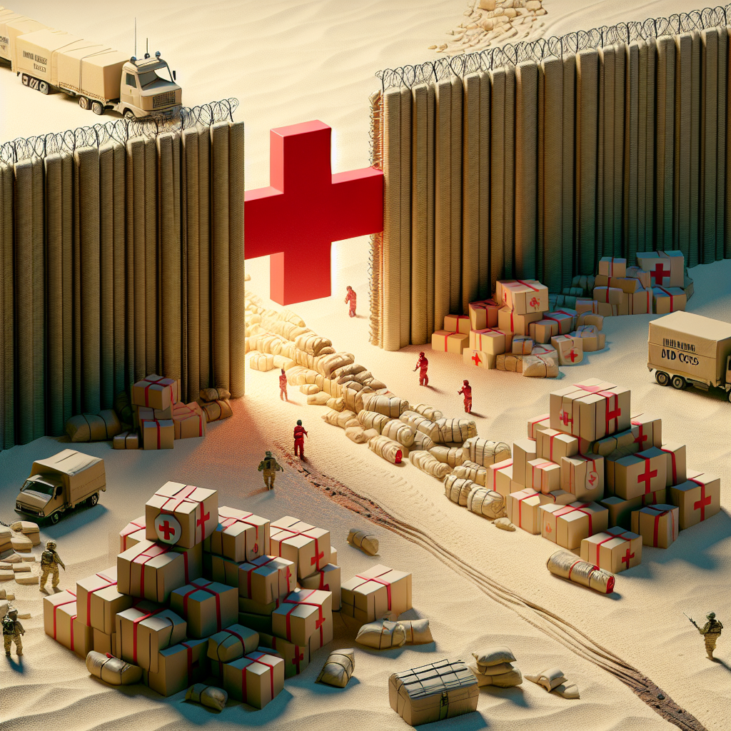 Red Cross Alerts: Gaza Aid Effort Nearing Collapse Due to Israel Blockade