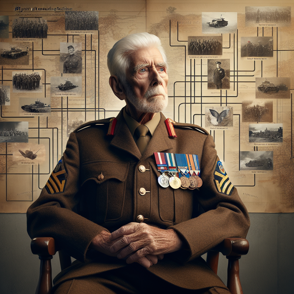 "Reflecting on Resilience: UK WWII Veteran's 80-Year Journey"