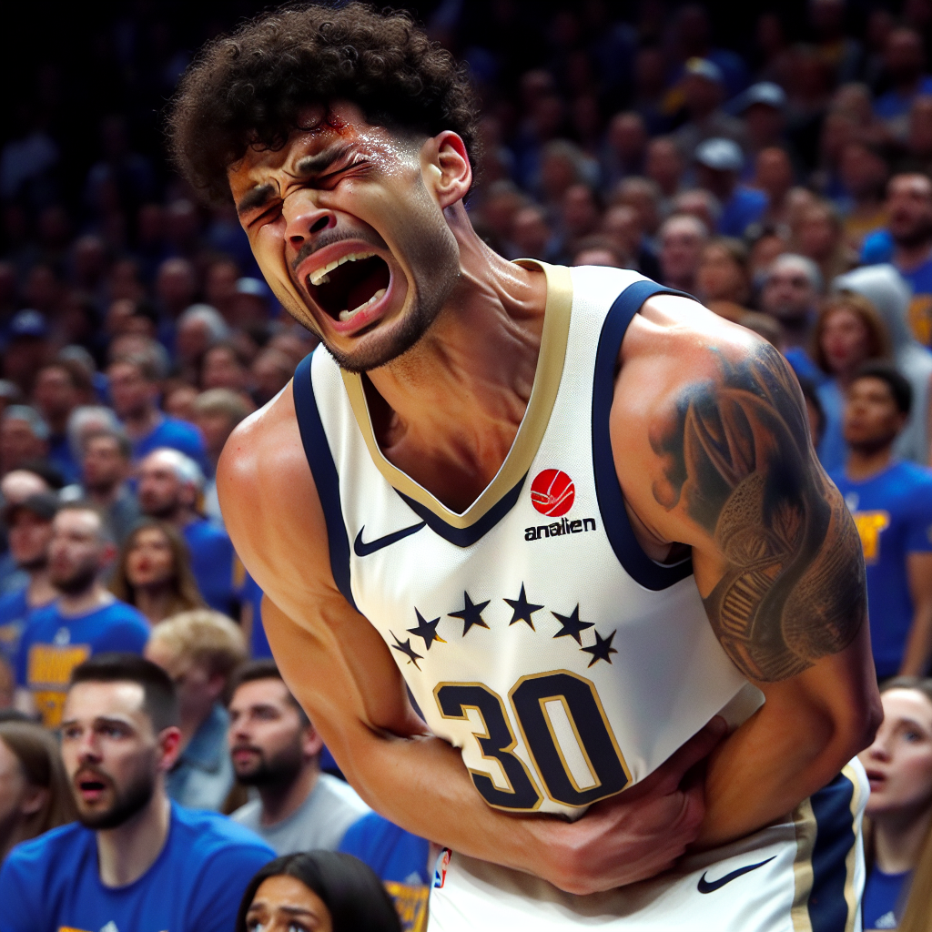 Stephen Curry Suffers Injury During Warriors' Game 1 Victory Over Timberwolves