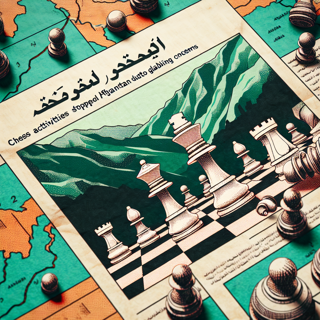 Taliban Halts Chess in Afghanistan Due to Gambling Issues