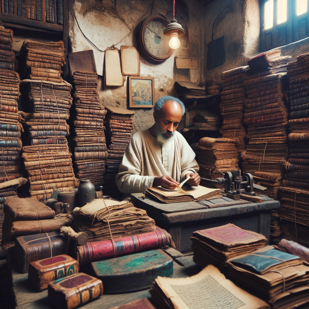The Ethiopian Bookbinder Reviving a City's Forgotten History