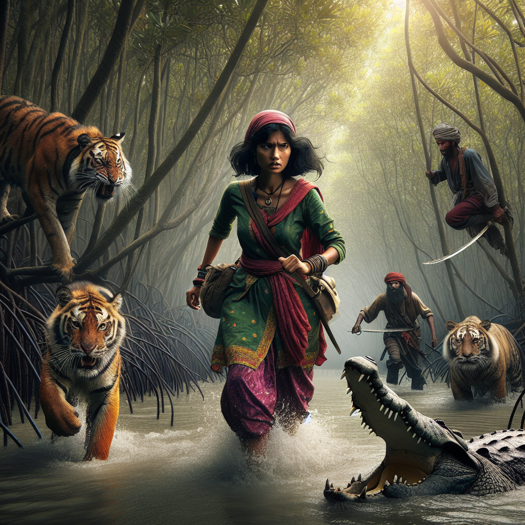 The Fearless Woman Navigating Tigers, Crocodiles, and Pirates in Bangladesh's Mangroves