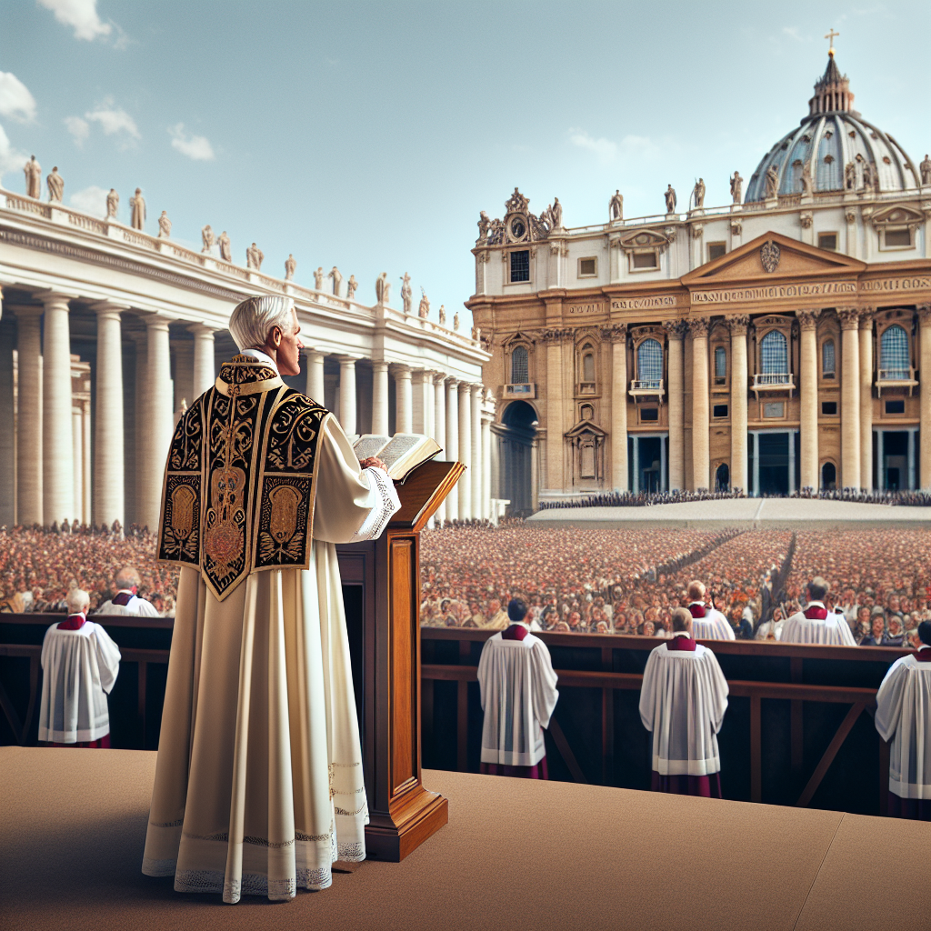 The Inaugural American Pontiff