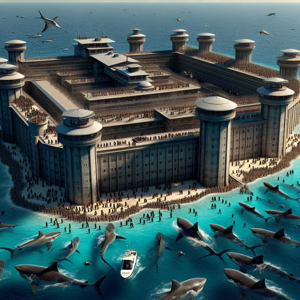 The Notorious Prison Protected by Sharks Housing the World's Most Dangerous Criminals