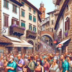 "Tourist Surge Causes Chaos and Delays in Italian Town"