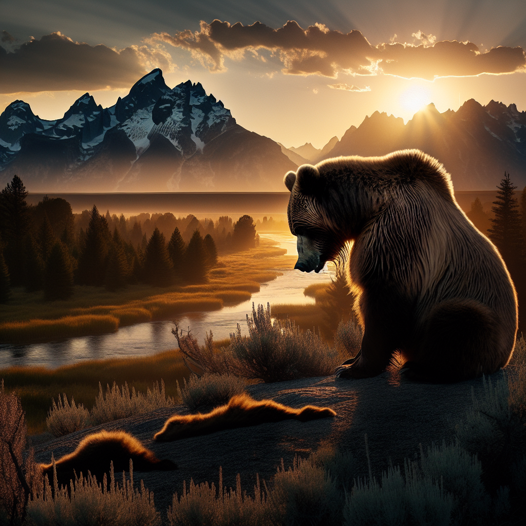 Tragic Loss: Grizzly Bear from Cherished Family Struck and Killed in Grand Teton National Park
