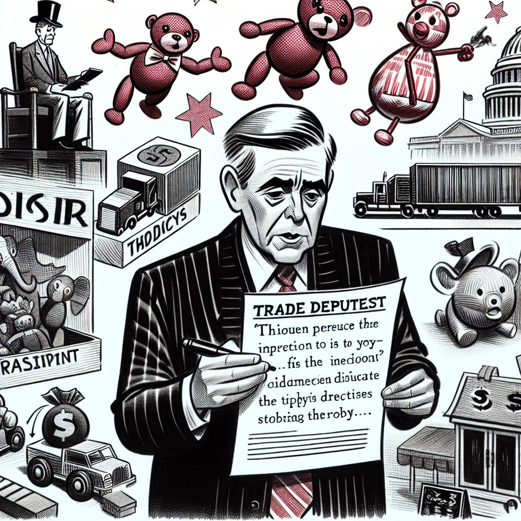 "Trump Minimizes Trade War Effects: Fewer Toys for Kids"