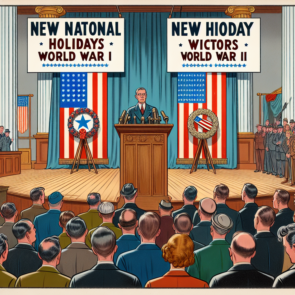 Trump Suggests New National Holidays to Honor WWI and WWII Victories
