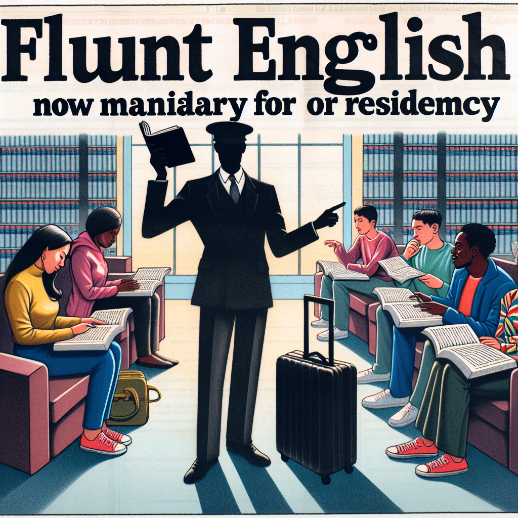 UK to Enforce Stricter Immigration Rules: 'Fluent English' Now Mandatory for Residency