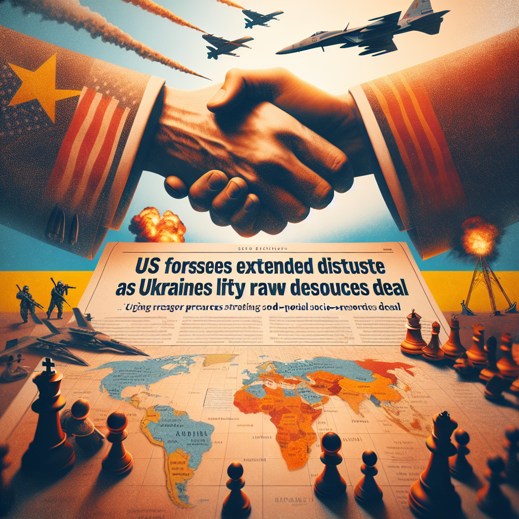 US Predicts Prolonged Conflict as Ukraine Moves to Approve Minerals Agreement