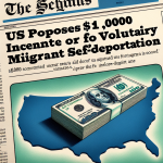 US Proposes $1,000 Incentive for Voluntary Migrant Self-Deportation