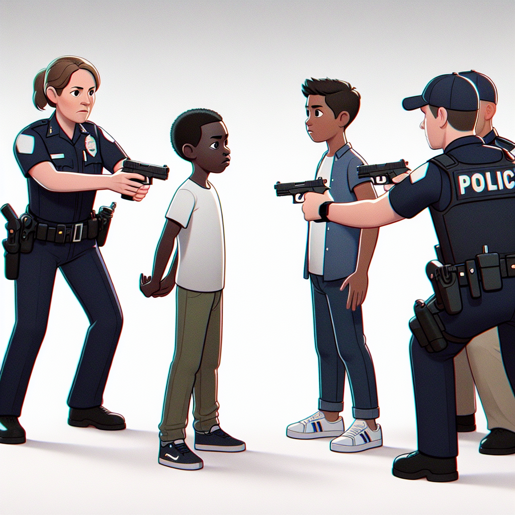 Video: US Police Safely Disarm Two Boys with Loaded Handgun