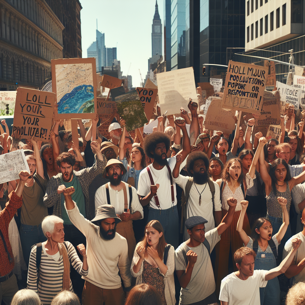 Workers Rally on May Day to Hold Polluters Accountable for Climate Damage