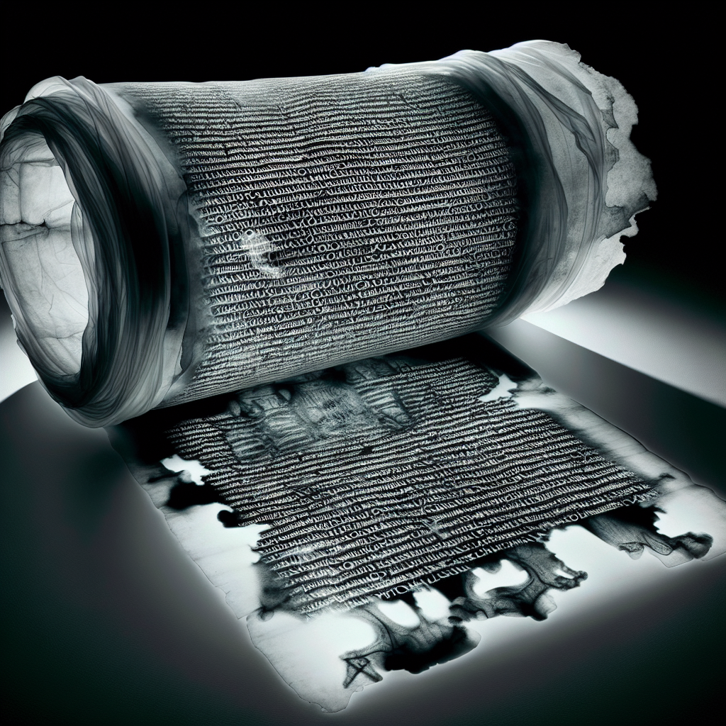 X-Ray Reveals Secrets of 2,000-Year-Old Herculaneum Scroll