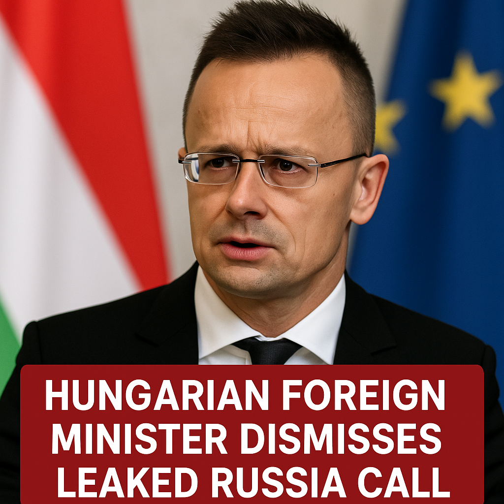 Illustration of Hungarian Foreign Minister Dismisses Leaked Russia Call